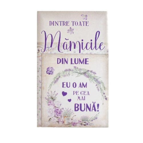 Tablou decorativ cu mesaj 