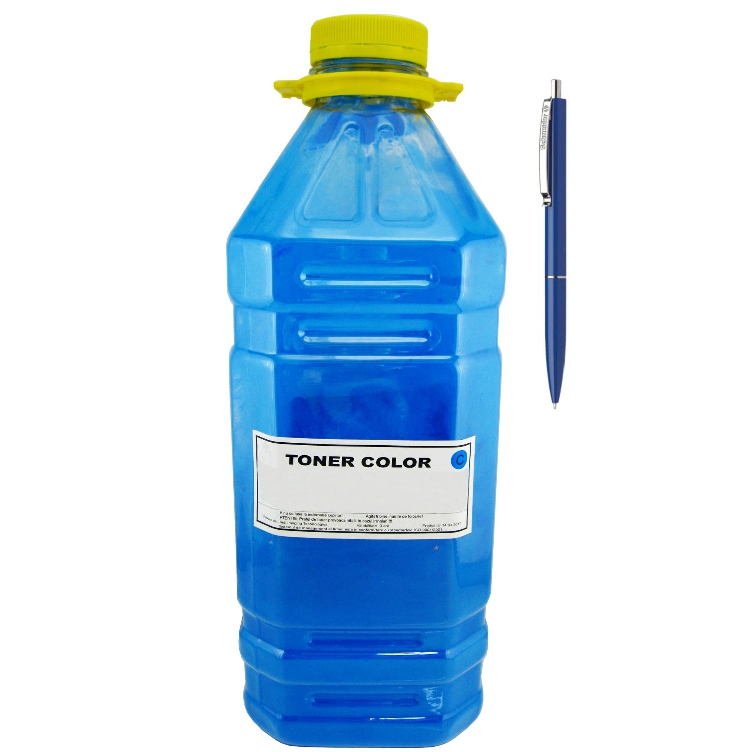 Jadi Compatibil HP W2211X (207X) Bidon Refill Toner Cyan 1000g si Pix Schneider