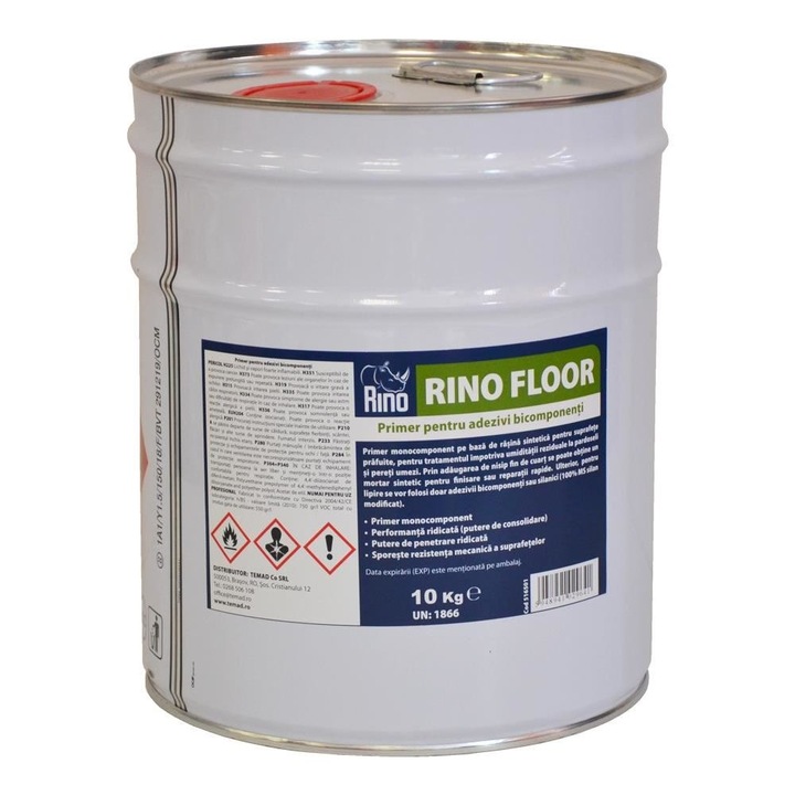 Primer pentru Adezivi Bicomponenti Rino Floor, 10 kg