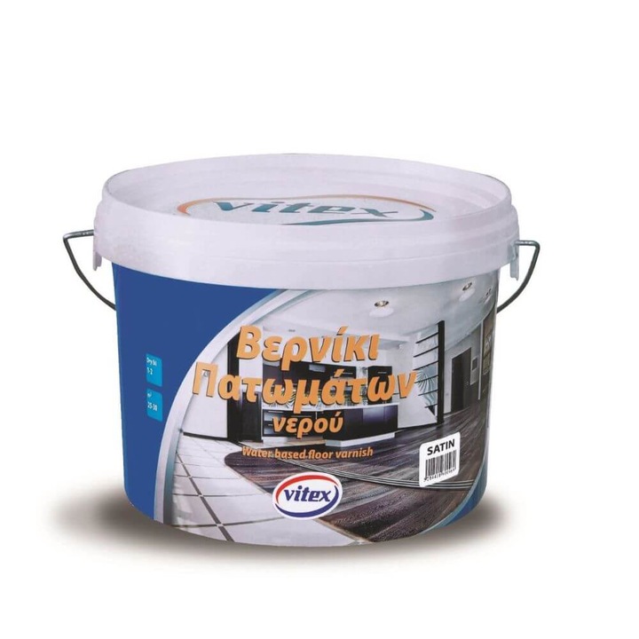 Vitex parkettaszatén lakk, 2,5 l, átlátszó, vízalapú
