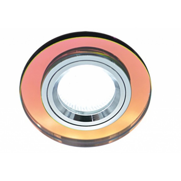 Strühm Riana kör alakú spot keret kaméleon/króm, GU10-es foglalattal