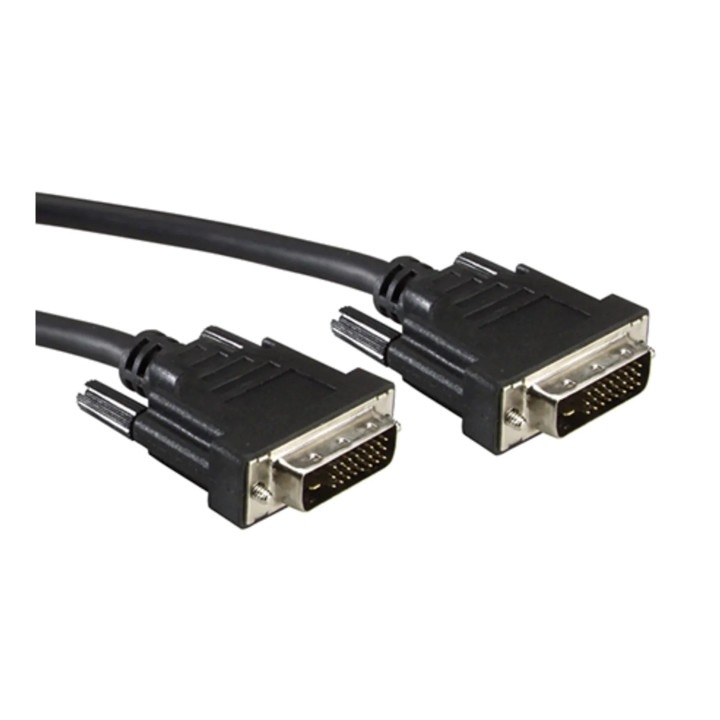 Cablu, Digital One, SP01212, 2m, De la DVI la DVI Dual Link, Negru