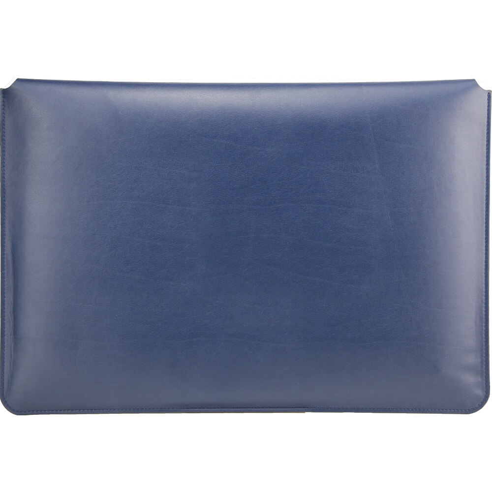 Husa din piele, SwitchEasy, EasyStand, Cu suport, Pentru MacBook Pro 15/MacBook Pro 16, Albastru