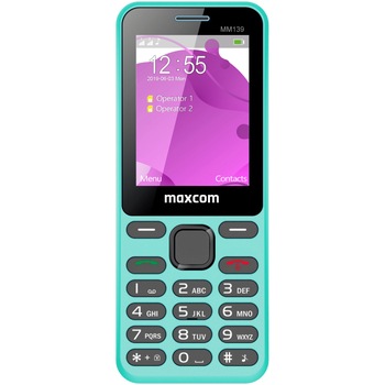 Telefon mobil MaxCom MM139, Dual SIM, Blue Telefon mobil MaxCom MM139, Dual SIM, Blue
