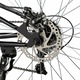 MTB-велосипед с пълно окачване, Saiguan Revoshift 18 скорости, 27,5-инчови колела, дискови спирачки, RICH CSR27/50D, черна рамка със син дизайн