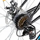 MTB-велосипед с пълно окачване, Saiguan Revoshift 18 скорости, 27,5-инчови колела, дискови спирачки, RICH CSR27/50D, черна рамка със син дизайн