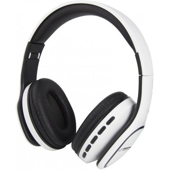 Casti audio bluetooth DANCE pliabile, Alb- Esperanza Casti audio bluetooth DANCE pliabile, Alb- Esperanza