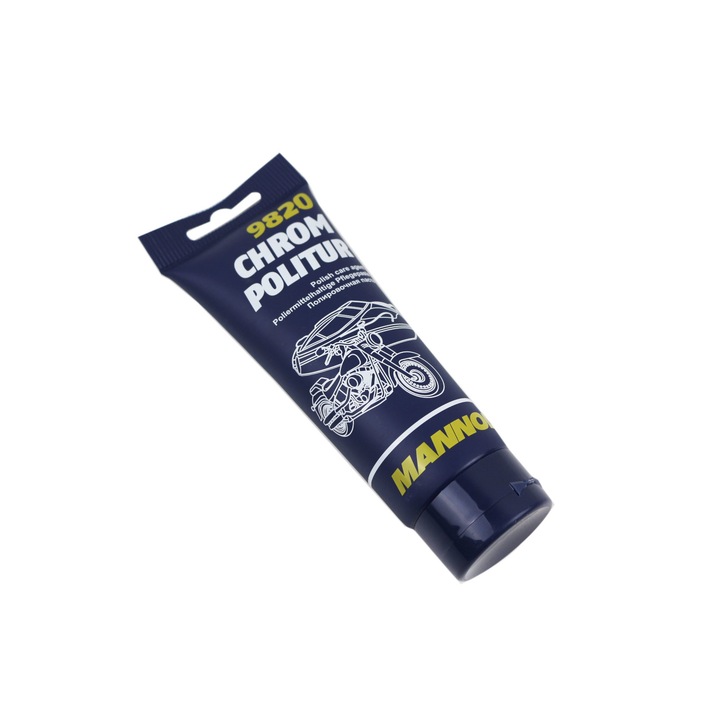 Pasta de lustruit Mannol, pentru crom si nichel, 100 g