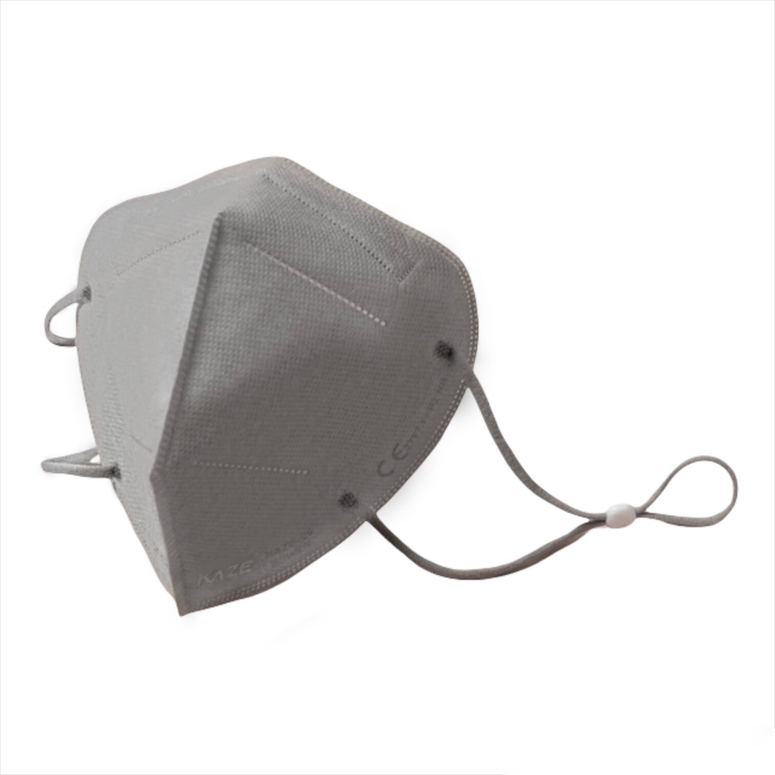 Masca colorata de protectie KAZE FFP2, KN95, 5 straturi, BFE>99.9%, Certificat CNAS - gri - Dove Grey