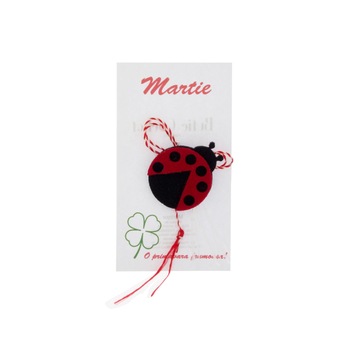 Martisor Brosa, Buticcochet, din fetru, Gargarita - MR497 Martisor Brosa, Buticcochet, din fetru, Gargarita - MR497