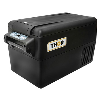 Frigider auto 32L 12-24V 45W cu compresor 708x398x449mm 12,8kg Thor Frigider auto 32L 12-24V 45W cu compresor 708x398x449mm 12,8kg Thor