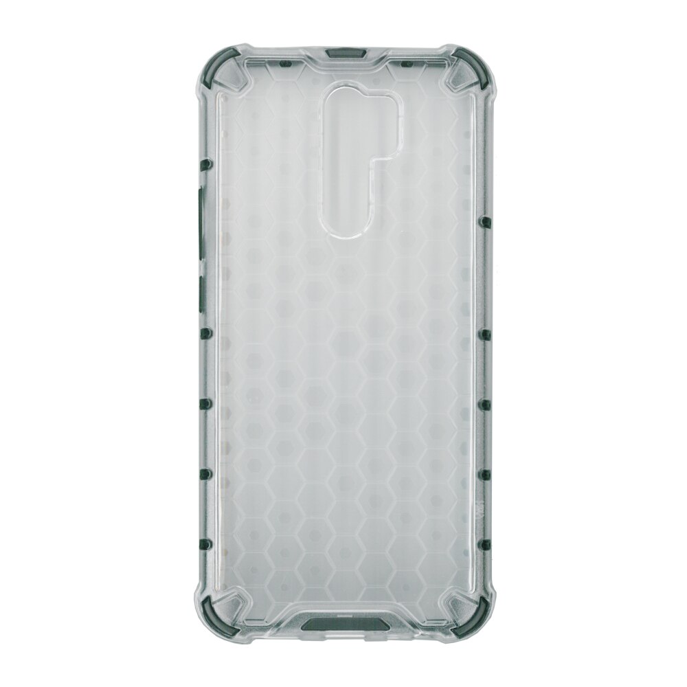 Husa protectie spate anti-shock hexa, pentru Xiaomi Redmi 9 alb