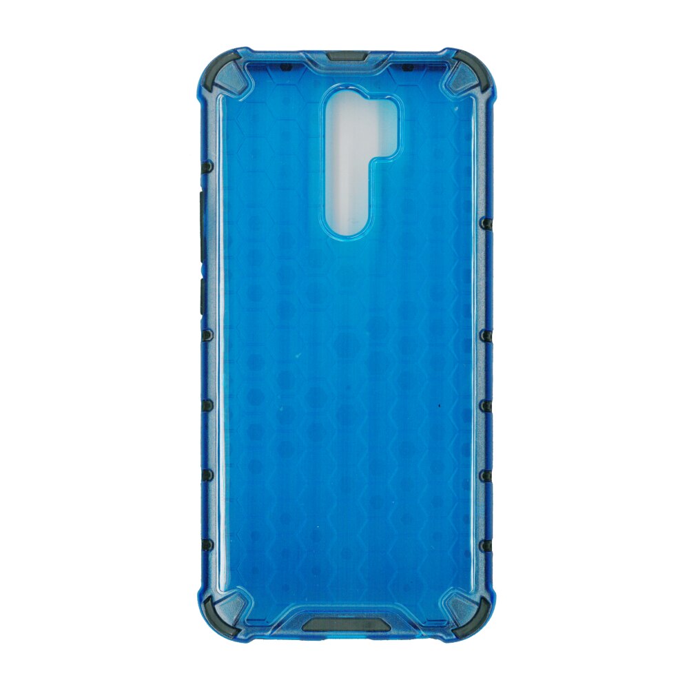 Husa protectie spate anti-shock hexa, pentru Xiaomi Redmi 9, albastru