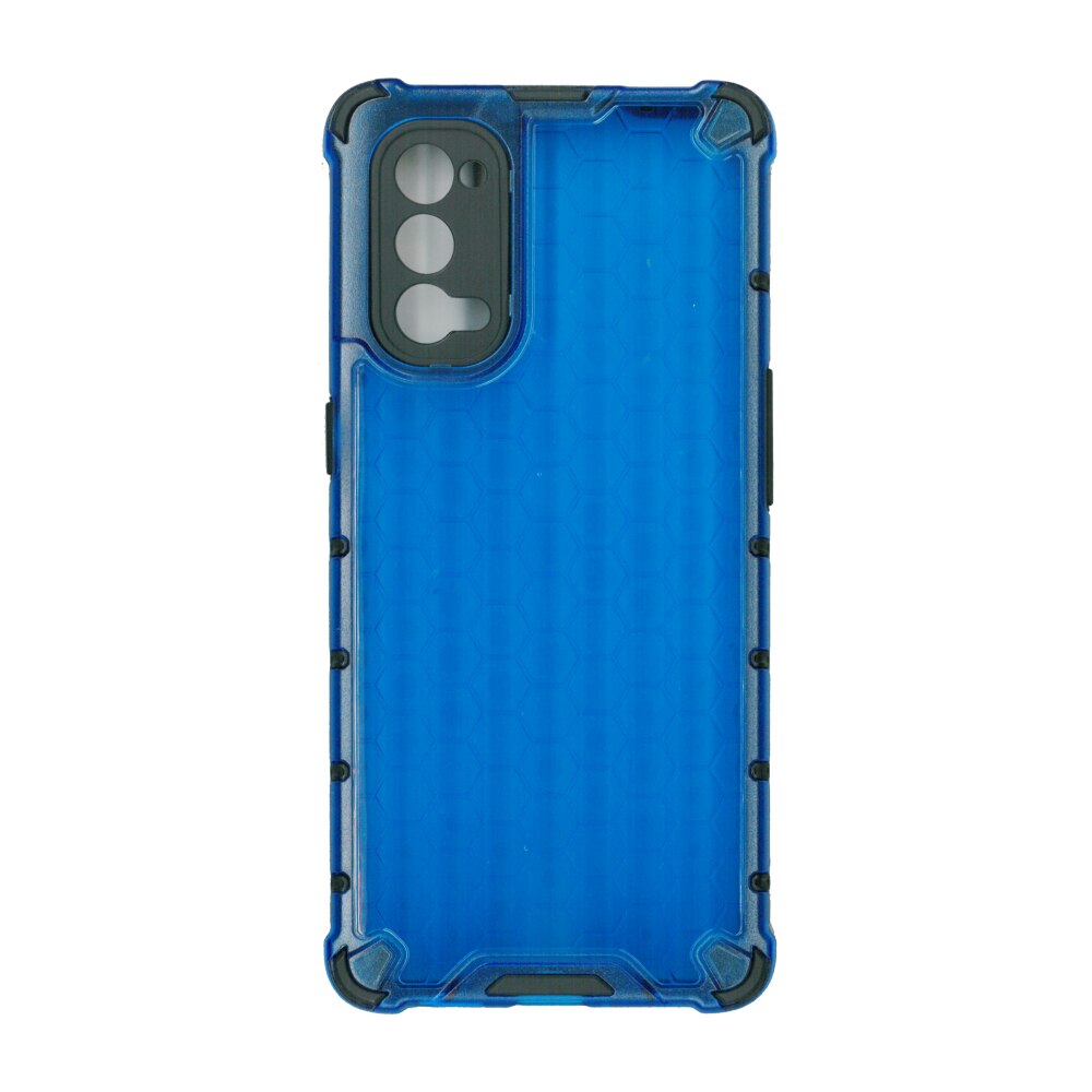 Husa protectie spate anti-shock hexa, pentru Oppo Reno 4 Pro, albastru