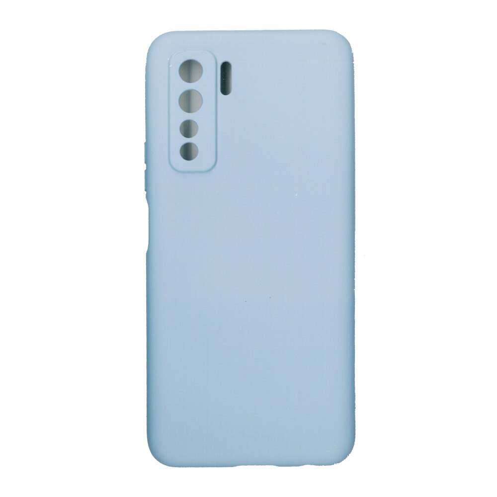 Husa LIQUID, din silicon mat bleu, pentru Huawei P40 Lite (5G)