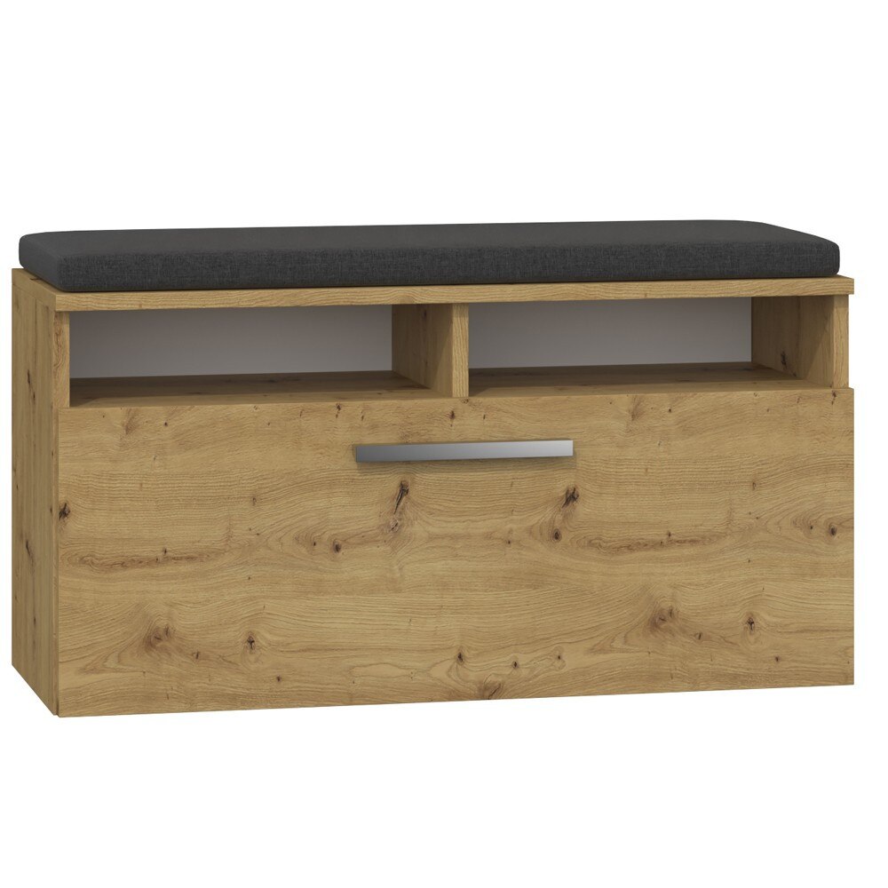 Dulap pantofi Shannan Riva, 46x85x35, stejar