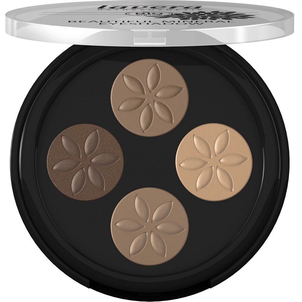 Fard de pleoape quattro Cappuccino Cream 02 - LAVERA