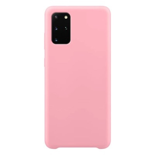Husa Silicone Case Soft Flexible Rubber Pentru Samsung Galaxy S20 Plus, Culoarea Roz