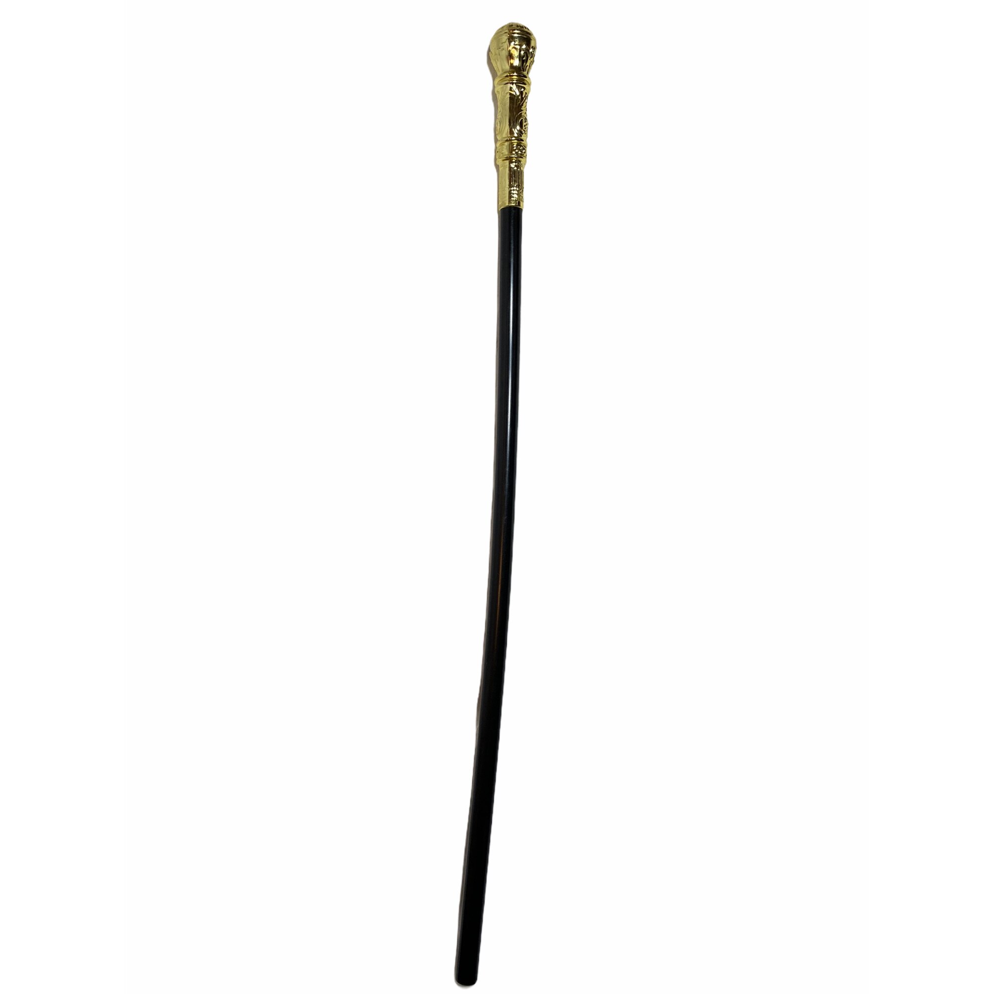 Baston victorian carnaval, Atelier, Auriu, Plastic, 90cm