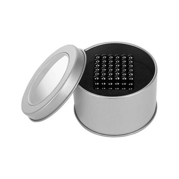 Set Bile Magnetice AntiStres 5 mm, 216 piese, Cutie depozitare, Iso Trade, Negru