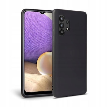 Carcasa TECH-PROTECT Icon compatibila cu Samsung Galaxy A32 5G Black Carcasa TECH-PROTECT Icon compatibila cu Samsung Galaxy A32 5G Black