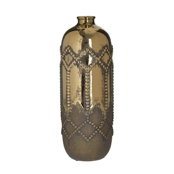 Vaza din ceramica ,Inart, gri-auriu,14.5 x 40 cm Vaza din ceramica ,Inart, gri-auriu,14.5 x 40 cm