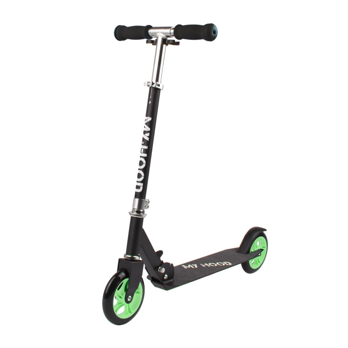 Trotineta My Hood, scooter 145, negru, verde
