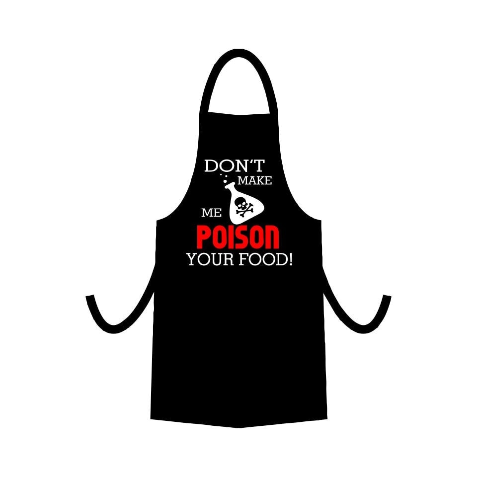 Sort personalizat Poison, Negru