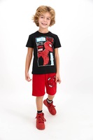disney pijama cu imprimeu cu desene si cu pantaloni scurti negrurosualbastru 98-104 cm standard imagen 21_0_
0