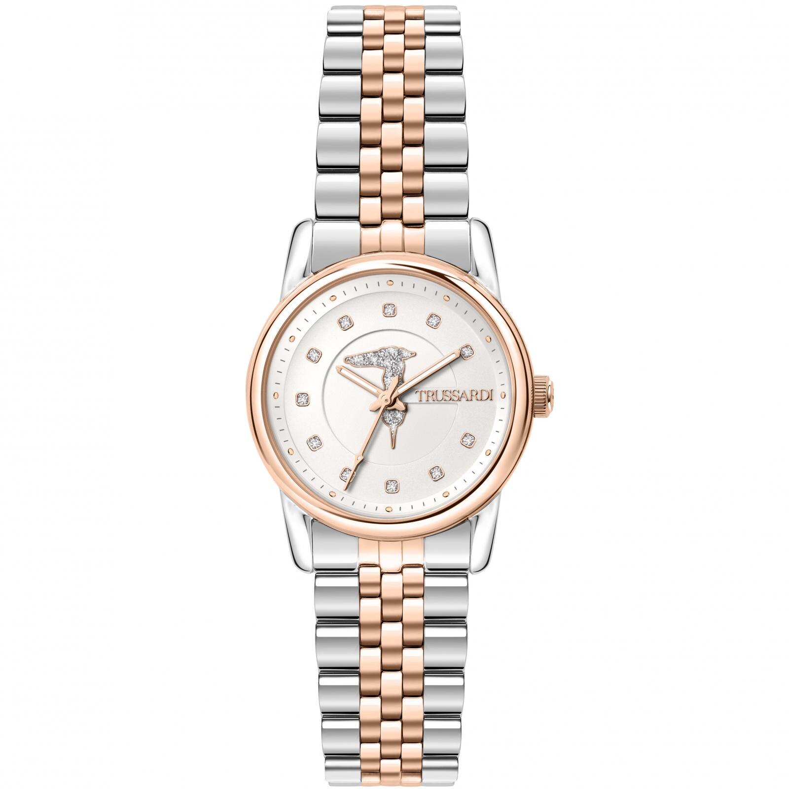 Ceas dama Trussardi R2453150502 Quartz Argintiu, Rose gold