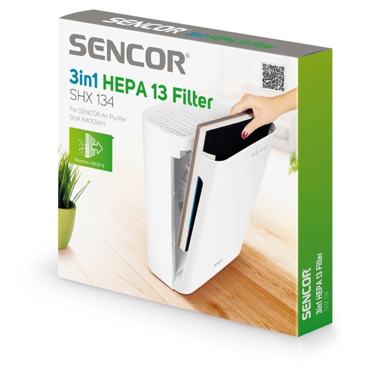 Sencor SHX 134 HEPA 13 filter SHA 8400WH készülékhez