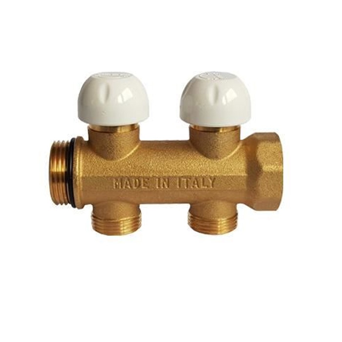Colector termostatic 2 cai TIEMME Raccorderie