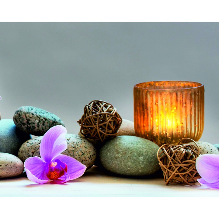 Panou sticla decorativa bucatarie 650x650 mm Zen