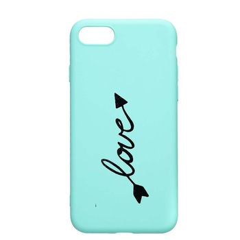 Husa Apple iPhone SE 2 / iPhone 7 / iPhone 8, Love, rezistenta la uzura, anti-alunecare, din silicon Premium, Mint, M225 Husa Apple iPhone SE 2 / iPhone 7 / iPhone 8, Love, rezistenta la uzura, anti-alunecare, din silicon Premium, Mint, M225