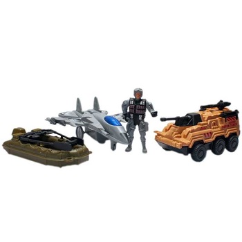 Set de joaca Armata, 4 piese, Multicolor, 3 ani + Set de joaca Armata, 4 piese, Multicolor, 3 ani +