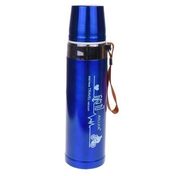 Termos vidat din otel inoxidabil, 800 ml, albastru - T29606 Termos vidat din otel inoxidabil, 800 ml, albastru - T29606