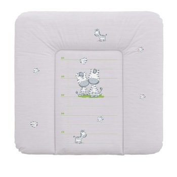 Saltea de infasat, Zebra, gri, 72x74 cm Saltea de infasat, Zebra, gri, 72x74 cm