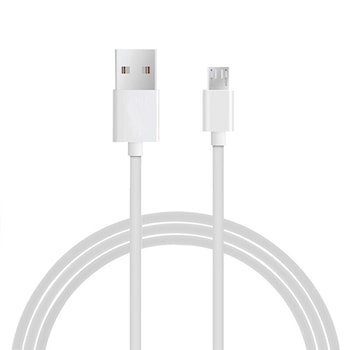Cablu de incarcare rapida si transfer de date, 1m, Micro USB, EVTrend®, pentru telefon sau tableta Android, conector USB, conector Micro USB, Alb Cablu de incarcare rapida si transfer de date, 1m, Micro USB, EVTrend®, pentru telefon sau tableta Android, conector USB, conector Micro USB, Alb