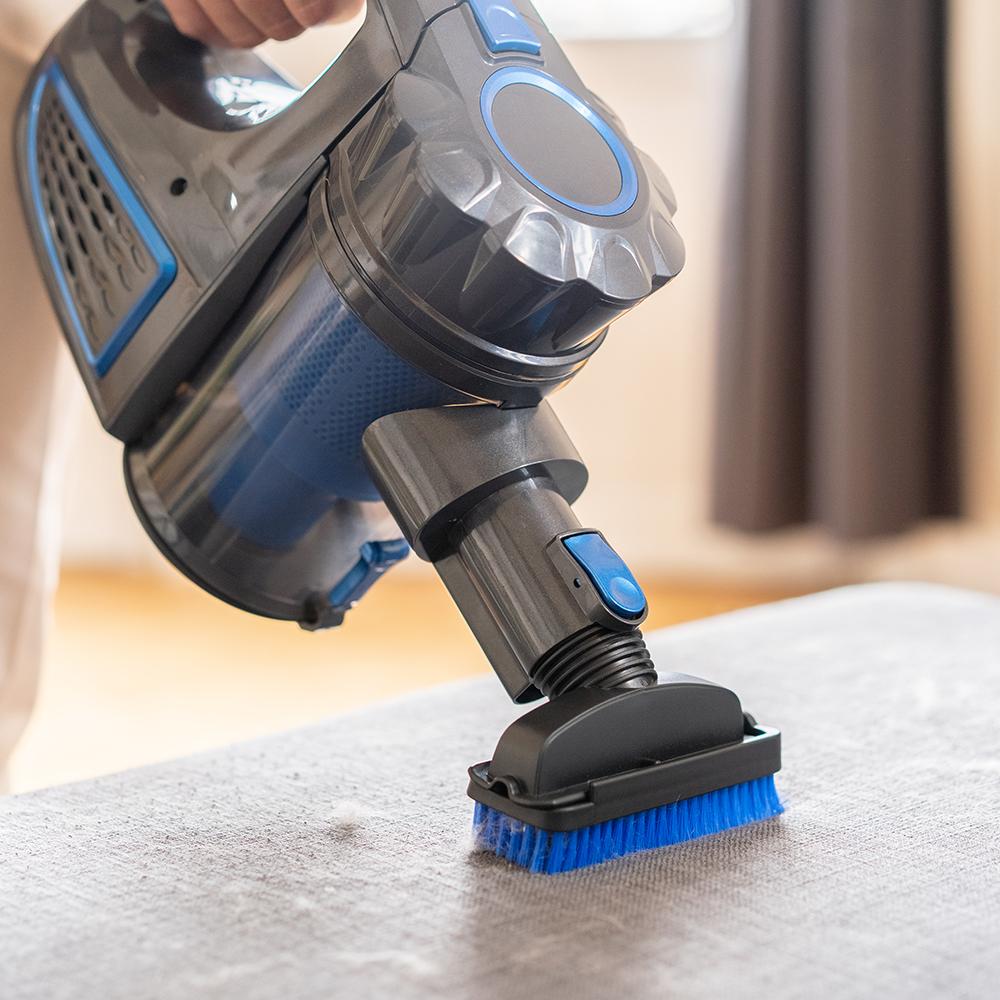 Aspirator 2 in 1 Thermostat, 9000Pa, 2200mAh, 120W, 800 ml, Gri/Albastru