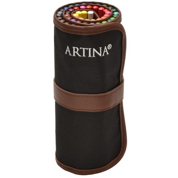Set creioane Artina Torino 48 buc. cu Roll up neseser, Multicolor Set creioane Artina Torino 48 buc. cu Roll up neseser, Multicolor