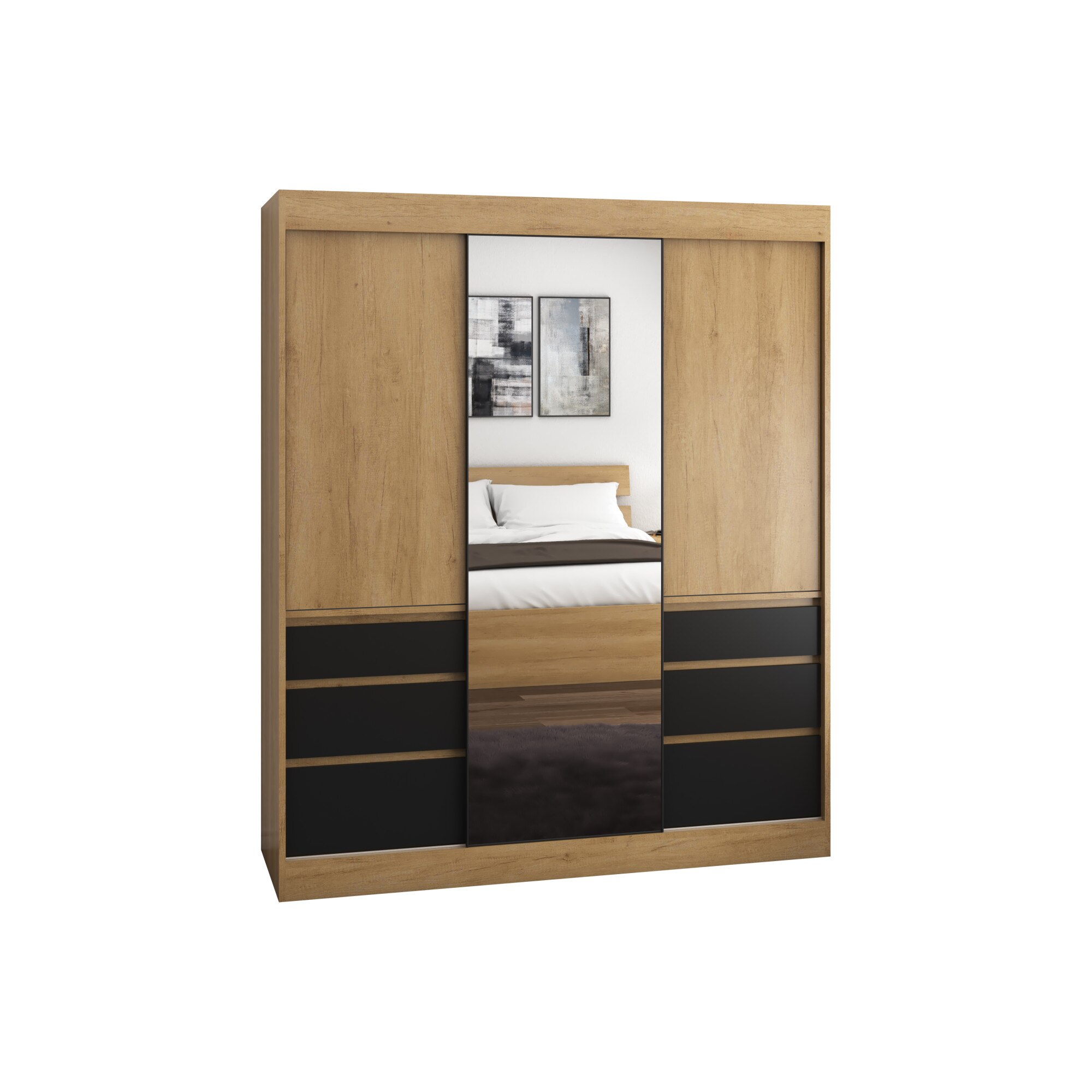 Dressing, Cb, Haiti, 216x180x65 cm