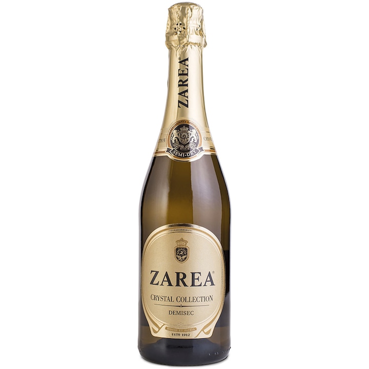 Vin spumant Zarea Crystal Collection Alb Demisec 0.75L