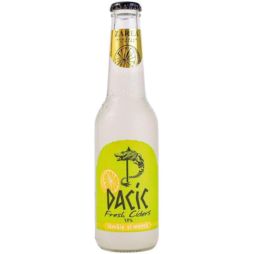 Cidru Dacic Fresh, Lamaie si Menta, 0.275l