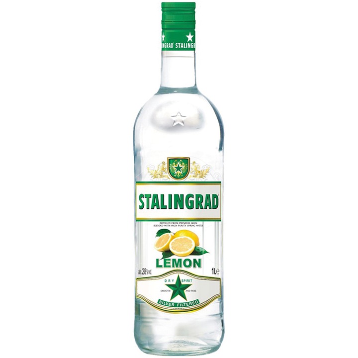 Vodka Stalingrad Lemon, 1l