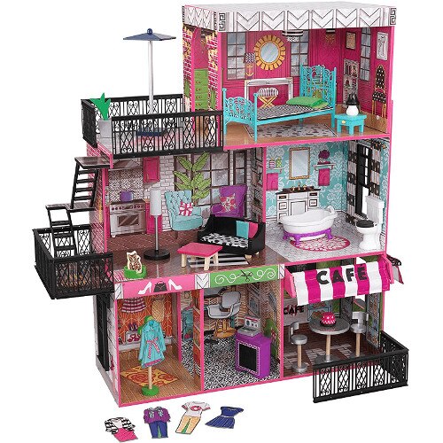 Casuta KidKraft pentru Papusi Brooklyns Loft