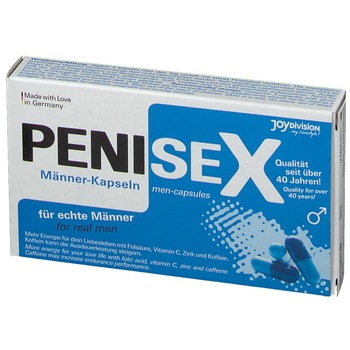 Capsule PENISEX, supliment stimulare erectie, 40 capsule Capsule PENISEX, supliment stimulare erectie, 40 capsule