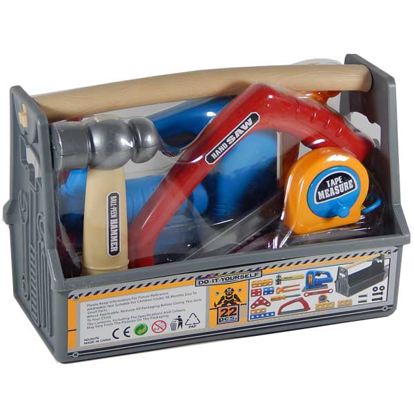 Jucarie Lada cu unelte si ferestrau, 22 piese