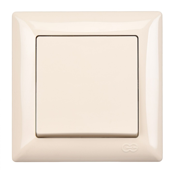 Intrerupator VISAGE CREM, pentru Interior, 10 A