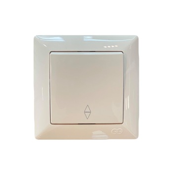 Intrerupator scara VISAGE CREM, pentru Interior, 10 A Intrerupator scara VISAGE CREM, pentru Interior, 10 A