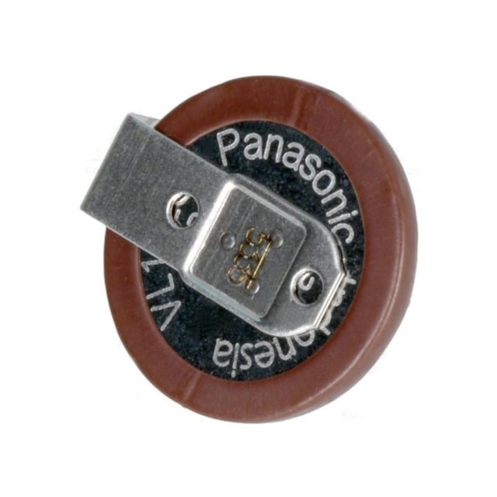 Bmw Panasonic VL-1220/HFN kulcs/újratölthető akkumulátor, 3V, 7mAh, 2 tűs, PCB-hez, függőleges rögzítés, Ø12,6x2,65 mm